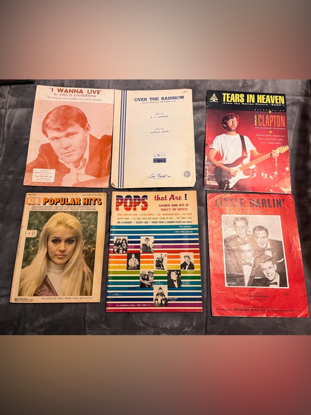 Vintage Sheet Music Collection - Mixed Titles